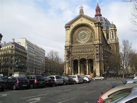Église Saint Augustin De Paris Paris Paris France Arc De Triomphe