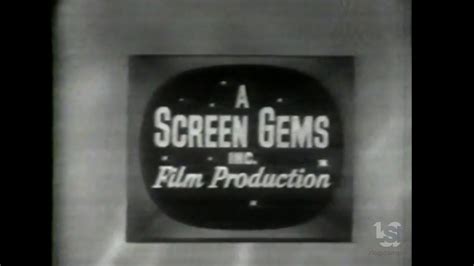 Screen Gems Film Production 1955 Youtube