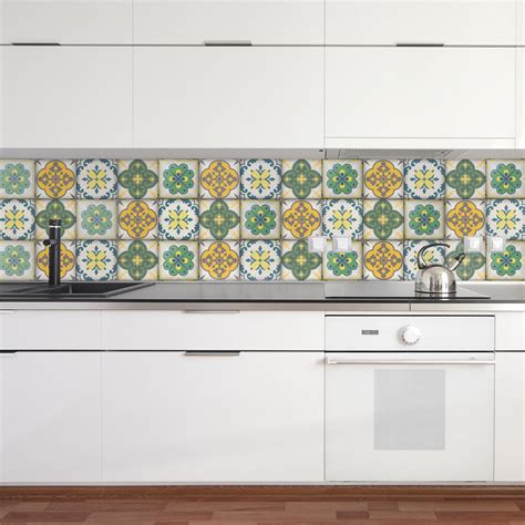 Moroccan Tiles Stickers Set Of 4 Tiles Tile Decals Art For Walls K