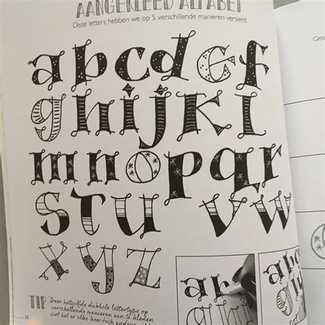 Alfabet Pretty Letters Doodle Lettering Creative Lettering