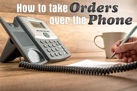 Taking Orders Over The Phone Store Supply Warehouse