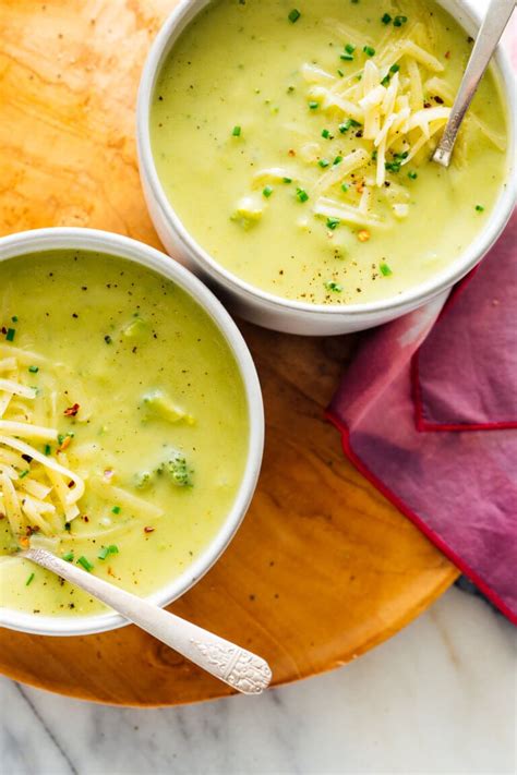 Broccoli Cheese Soup Recipe Cookie And Kate