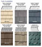 Vinyl Siding Cedar Shake Look Colors Photos