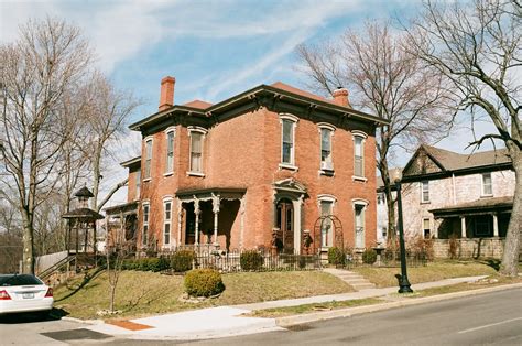 Homes Of The Perrin Historic District In Lafayette Indiana Down The Road