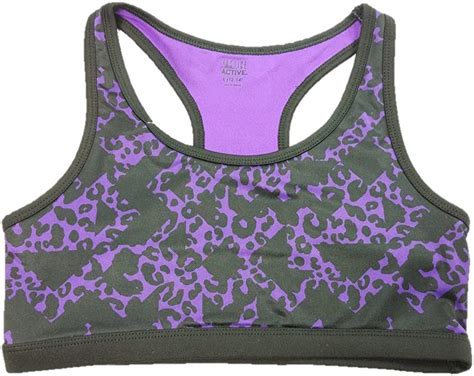 Justice Girls Sports Bra 1214 Dance Purple Amazonca Clothing