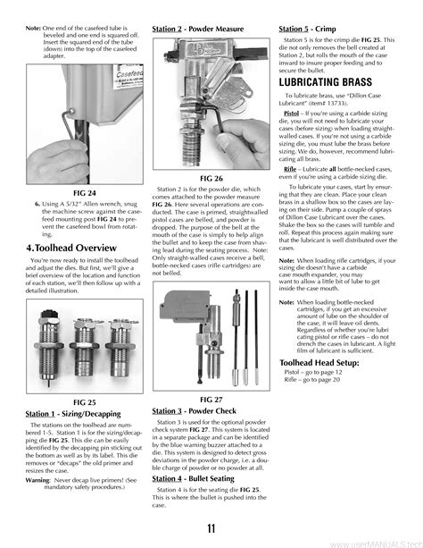 Dillon Precision Xl 650 Instruction Manual