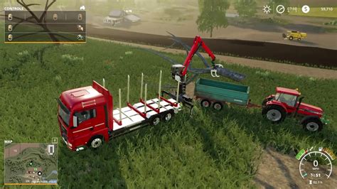 Best Way To Cut The Tree Transport And Sell In Farm Simulator 19 Youtube