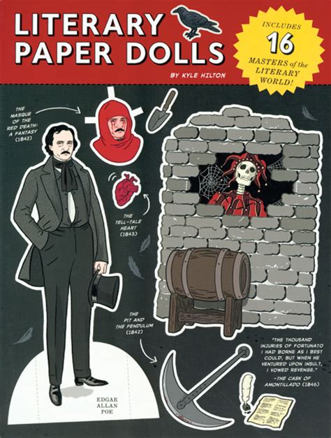 Literary Greats Paper Dolls By Tim Foley [famous Author Dress Up] Paper Dolls Of Classic Stars