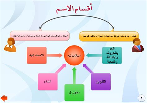 اقسام اللغة العربية