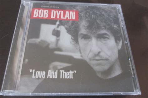 Bob Dylan Love And Theft 2001 Cd Discogs