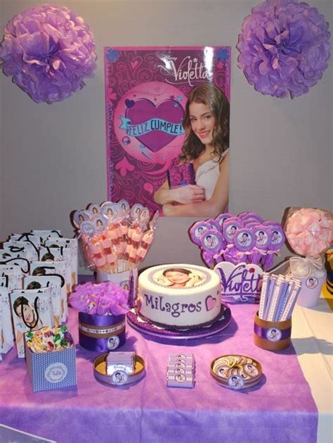 Violetta Birthday Party Ideas Kinderfeestje Kinderfeestjes Feestjes