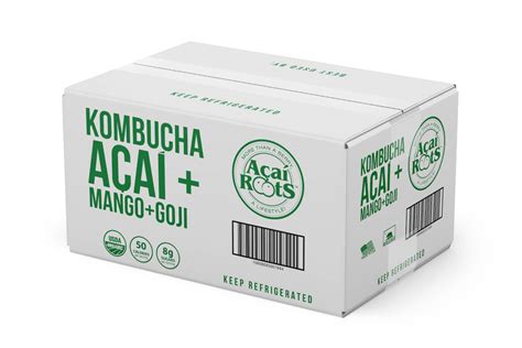 Organic And Raw AÇaÍ Mango Goji Kombucha Acai Roots