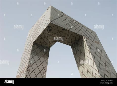 Cctv Headquarters Beijing China Stock Photo Alamy