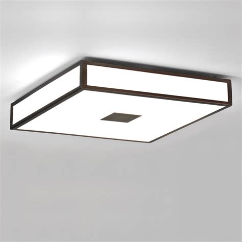 Same day delivery 7 days a week £3.95, or fast store collection. Bronze Flush Fitting Bathroom Ceiling Light, Double ...