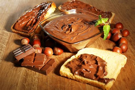 Download Hazelnut Chocolate Still Life Food Nutella Hd Wallpaper