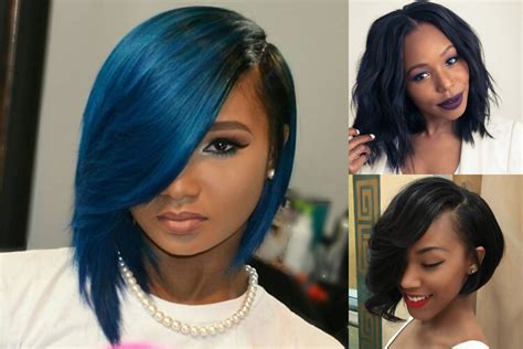 Best 45 Short Bob Hairstyle For Black Women And Hair Color