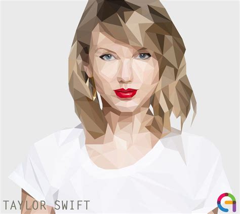 Taylor Swift Low Poly Vector Art By Chollenearanda On Deviantart Low