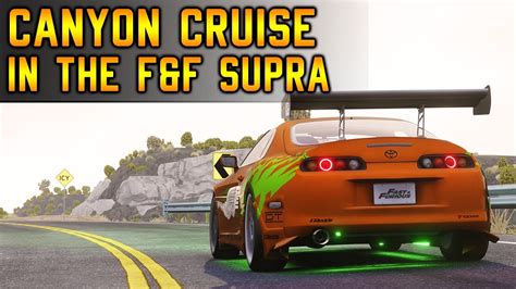 Driving Paul Walker S Supra In The La Canyons Vr Assetto Corsa Youtube