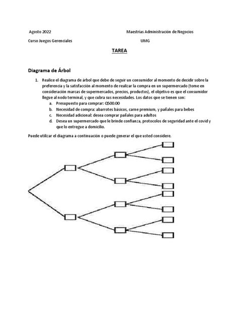 Annotated Tarea 3 Diagrama De Arbol Pdf