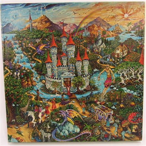 Beyond The Rainbow Jigsaw Puzzle Eaton 1983 Fantasy 500 Pieces 18x24