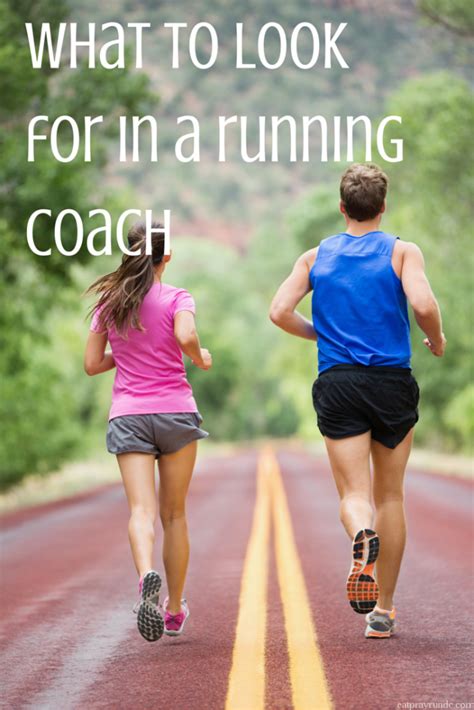 What To Look For In A Running Coach Eat Pray Run Dc