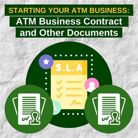 Starting Your Atm Business Atm Business Contract And Other Documents