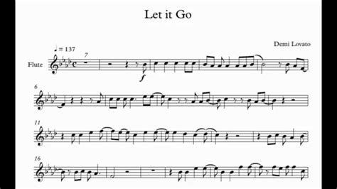 Let It Go Flute Youtube