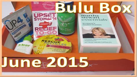 Bulu Box June Promo Codes Youtube