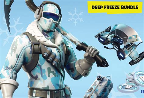 Fortnite Deep Freeze New Ps4 Xbox And Nintendo Switch Retail Bundle