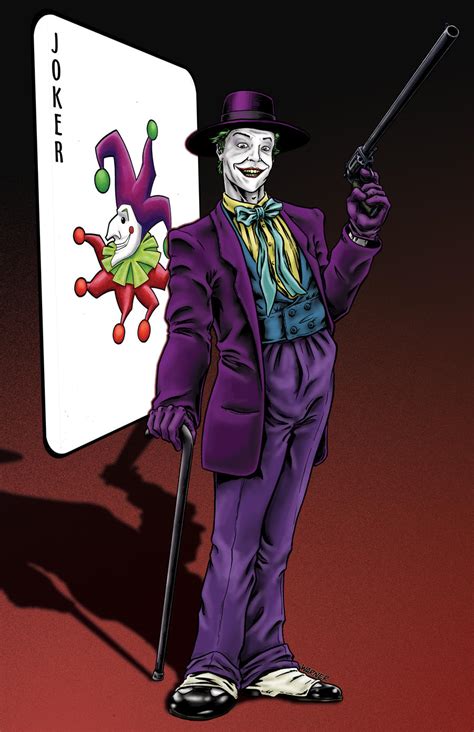 Finished Joker Pin Up By Jlwarner On Deviantart