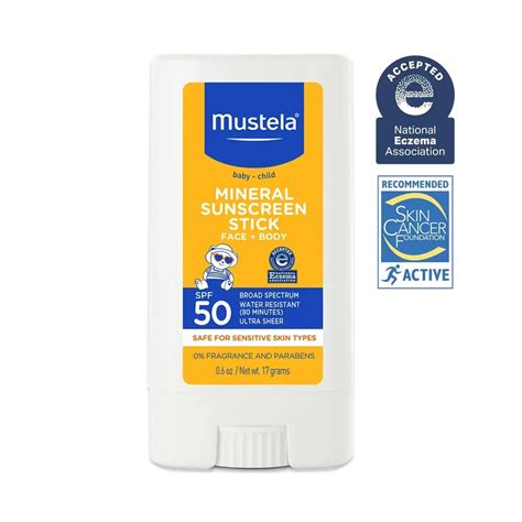 Mustela Spf 50 Mineral Sunscreen Stick Babinskis Baby