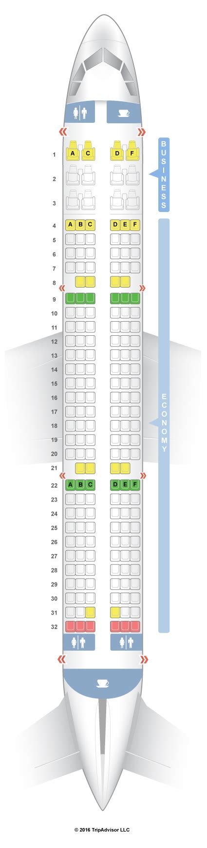 Seatguru Seat Map Air India Airbus A321 321