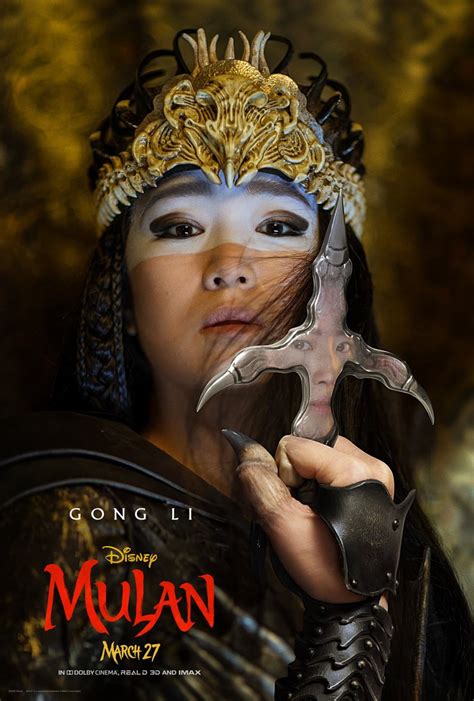 mulan 2020 poster 4 trailer addict