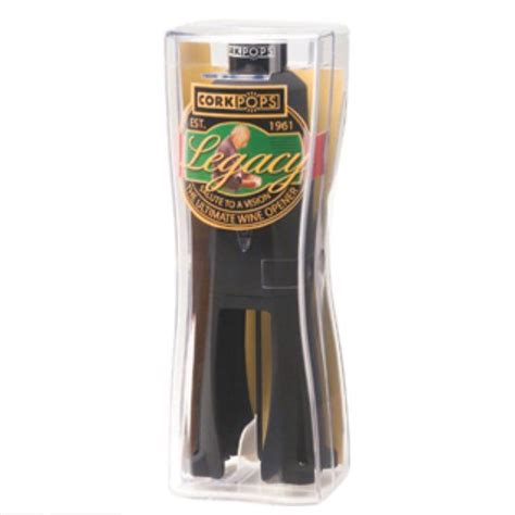 Corkpops® Legacy™ Wine Bottle Opener 28 A Burst Of Air Through The