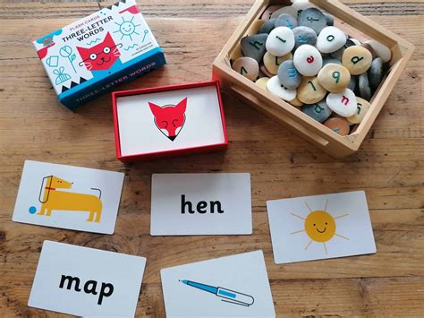Phonics Games And Activities With Three Word Cards