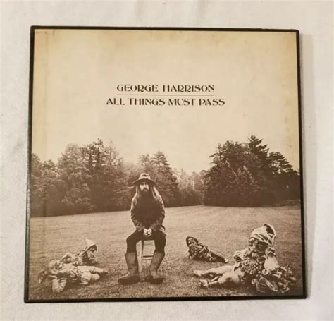 George Harrison All Things Must Pass 3 Lp Apple Records Stch 639 979 00 Picclick