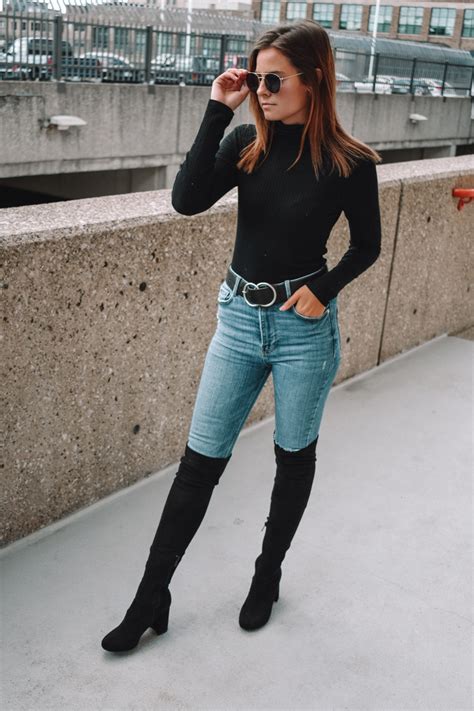 4 ways to wear knee high boots