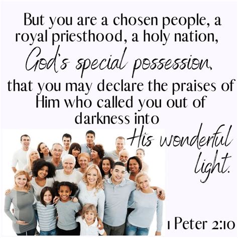 Peter 29 10 Niv But You Are A Chosen People A Royal Priesthood A