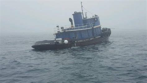 Tug Sinks After Collision Off Maine