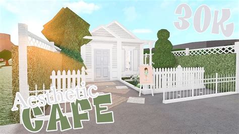 Today i run a cafe all by myself, and it gets very busy! BLOXBURG | Mini Aesthetic Cafe 30k | Bloxburg Cafe ...