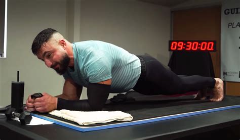 guinness world records longest time in an abdominal plank