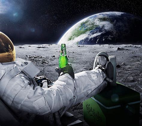 ★ what is included in our ferrari f1 scuderia theme? Drinking beer on the moon Wallpaper Download 1080x960