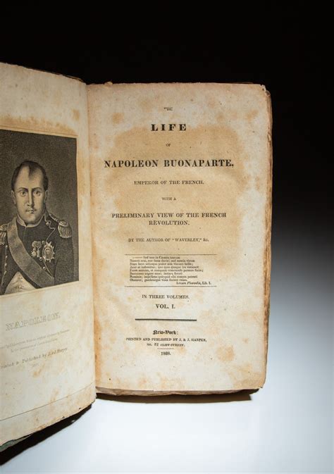 The Life Of Napoleon Buonaparte Emperor Of The French With A