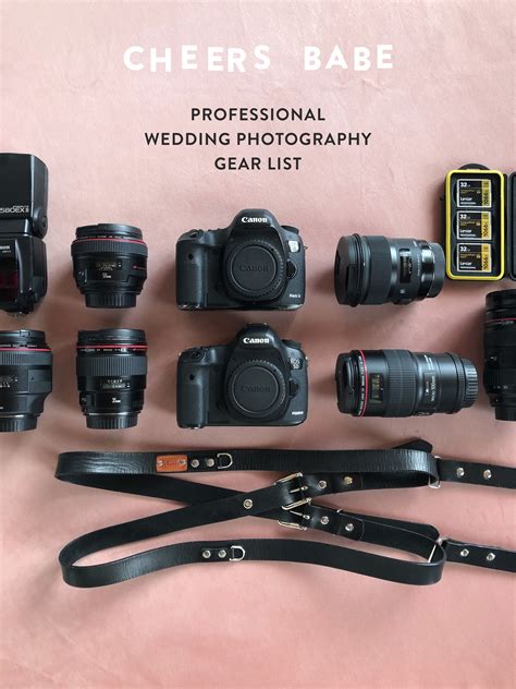 What Gear To Buy To Be A Professional Wedding Photographer List Of