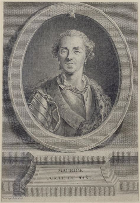 Portrait De Maurice De Saxe Maréchal De France Paris Musées