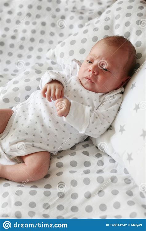 Newborn Baby Boy Lying Stock Photo Image Of Beauty 148814242