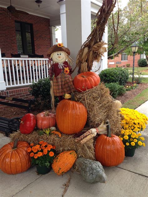 The Warmth Of Fall Fall Yard Decor Fall Front Porch Decor Rustic