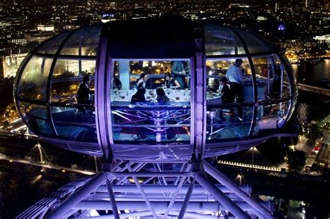 To Have Dinner On The London Eye Dining At 135 London Eye Guia De