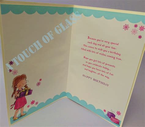 Wish you a whole lot of happiness. Granddaughter 5th Birthday Badge Card - Candy Club - Greetings Cards