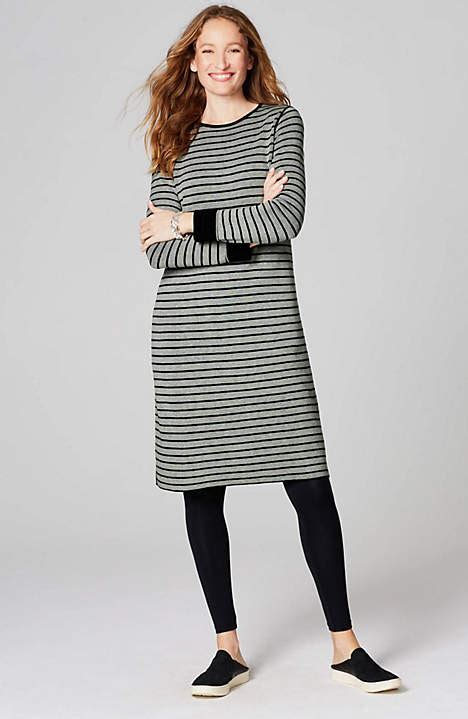 Image For Reversible Sweater Dress From Jjill Jjill Work Fashion
